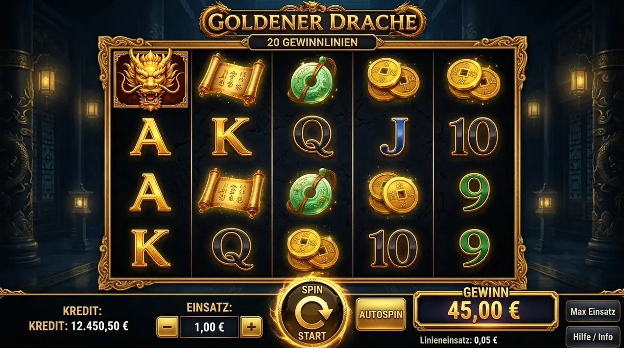 Spielautomaten im Orozino
