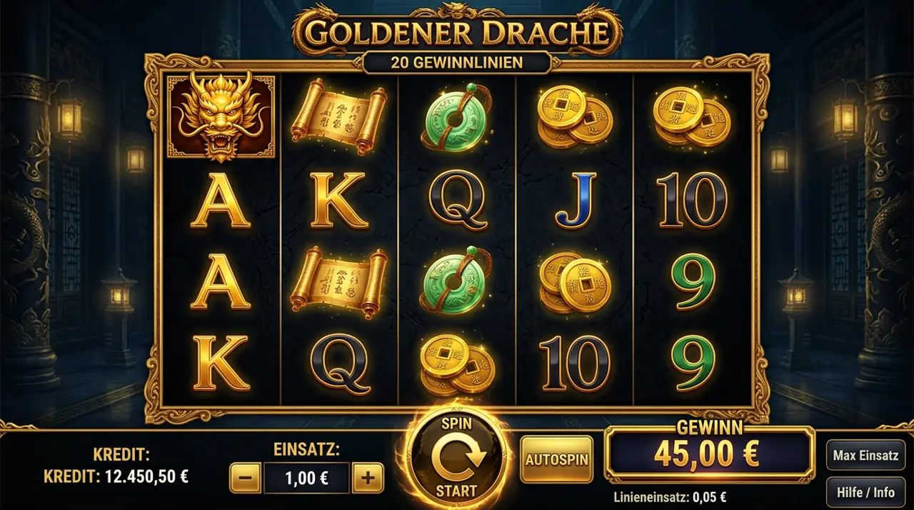 Spielautomaten im Orozino